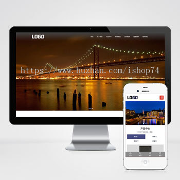 （自适应手机端）门业网站模板 门窗系统网站源码下载