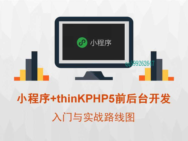 商城小程序前后台开发教程 开发小程序后台视频教程 送精品带后台案例
