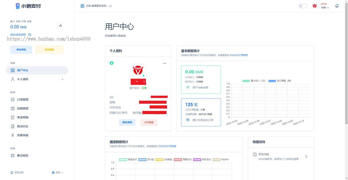 【牛角网二开】彩虹易支付前后端模板5.0含整站源码