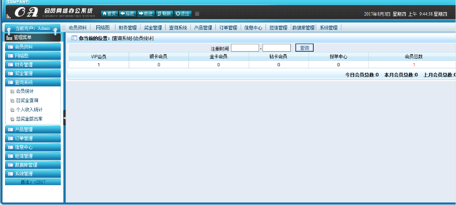 (完整版)php直销会员管理系统源码