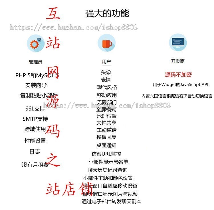 【带视频教程】2019新正版在线客服系统 在线客服源码 手机在线客服APP 中英文双版