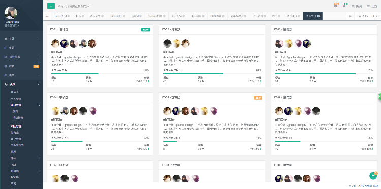 Bootstrap中文响应式后台框架后台管理模板H+后台主题ui框架