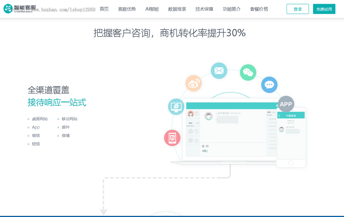公司AI客服多商户系统多种翻译语言防黑外贸版无限坐席在线AI客服系统网站机器人源码