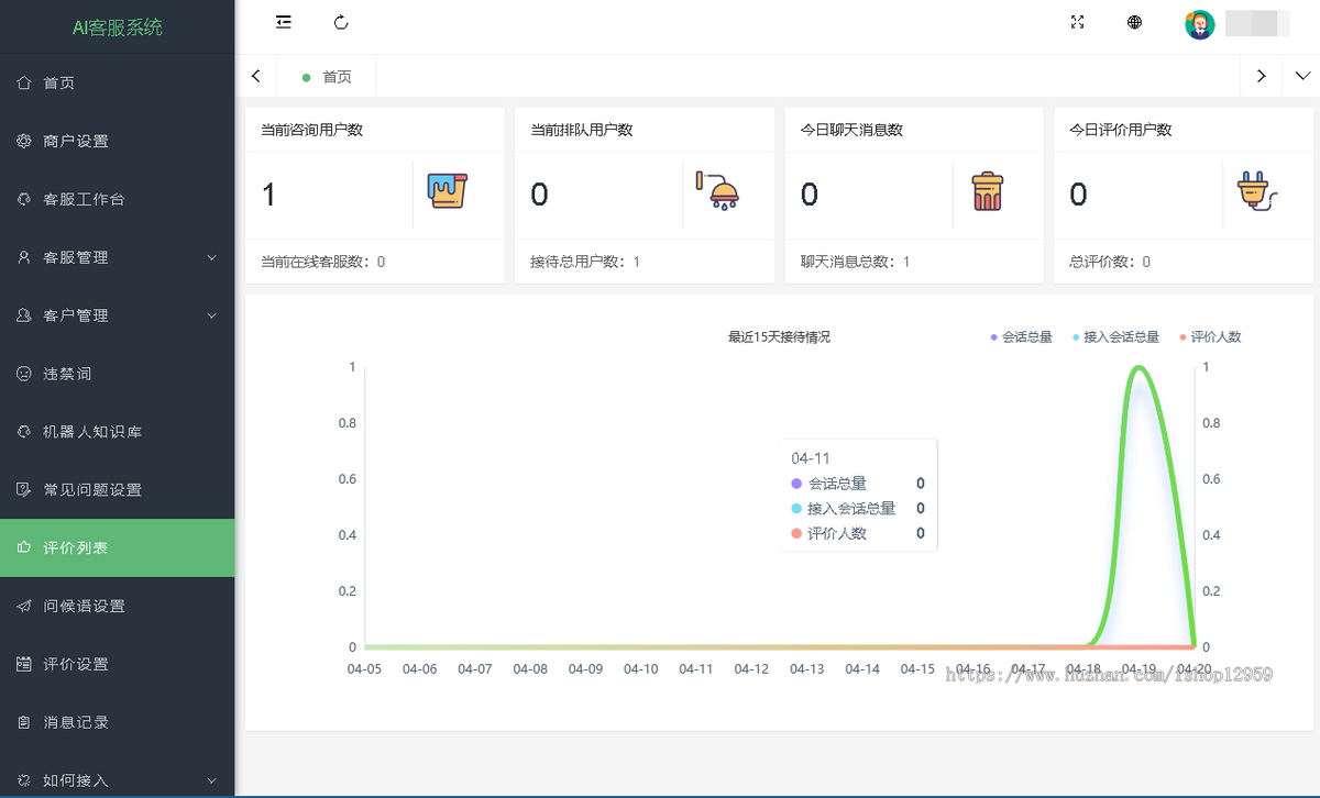 公司AI客服多商户系统多种翻译语言防黑外贸版无限坐席在线AI客服系统网站机器人源码