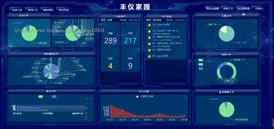【全开源】Java大型智慧物业管理系统源码物业办业主版物联网对接