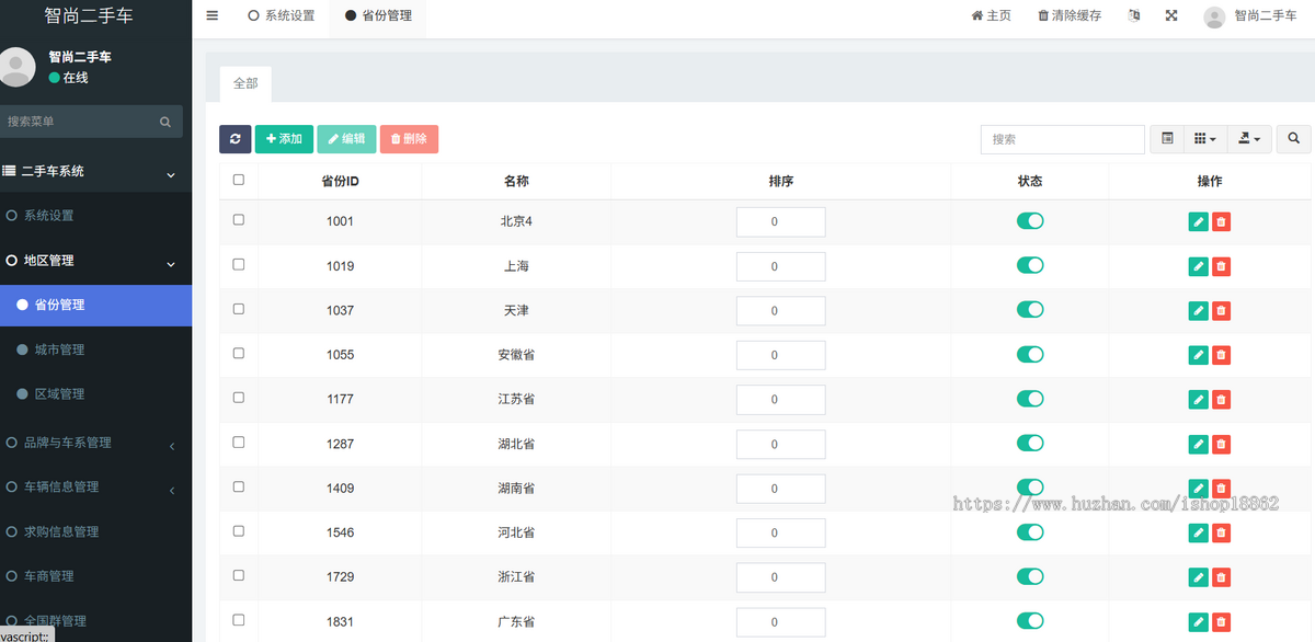 多城市多门店二手车汽车销售车源发布预约看车车友群车商管理分销推广小程序