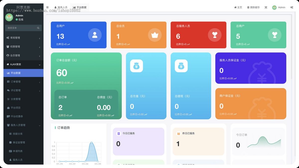 多商家多城市同城家政师傅上门预约服务小程序会员充值独立师傅商家用户端