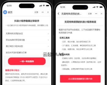 抖音小程序备案过审助手看广告流量主开源