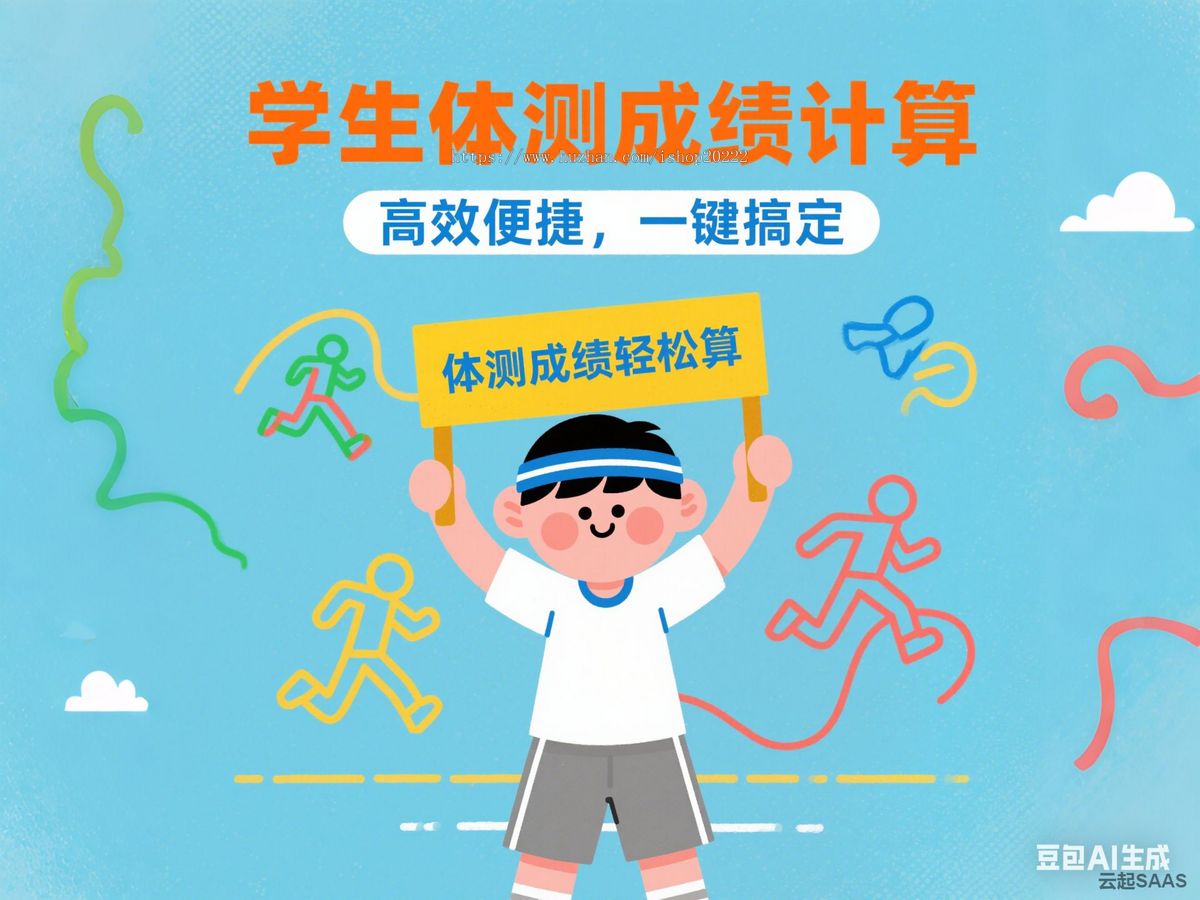 体测成绩计算器抖音快手微信小程序看广告流量主开源