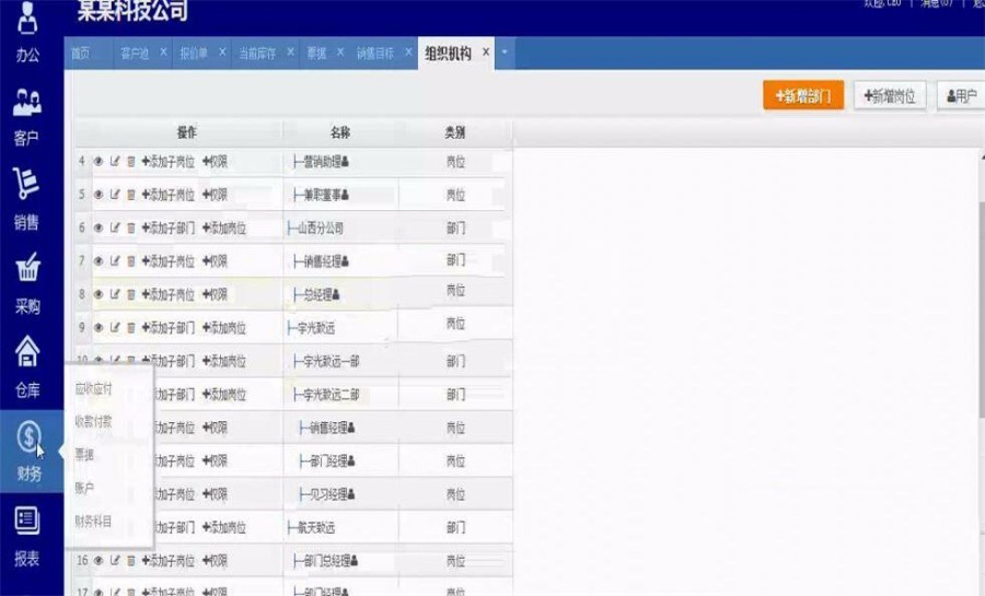 JAVA大型ERP源码 进销存财务一体化源码