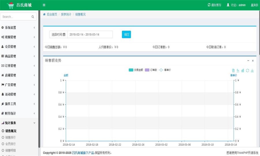 新版Thinkphp多商户微信小程序商城源码PC+手机wap