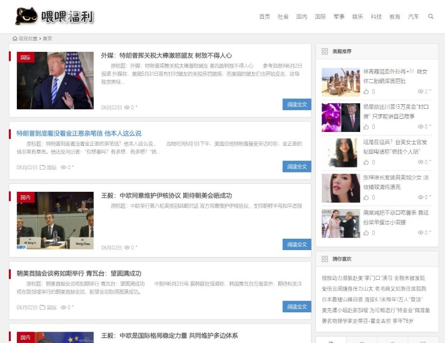 全自动新闻采集源码,无需人管理自动采集,WordPress内核站群