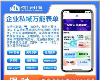 企业私域表单系统独立部署无限多开