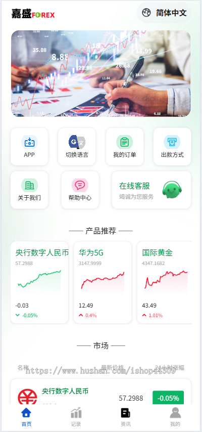 二开版交易系统,很完善的源码