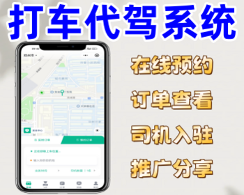 同城打车代驾系统APP打车约车小程序顺风车网约车源码