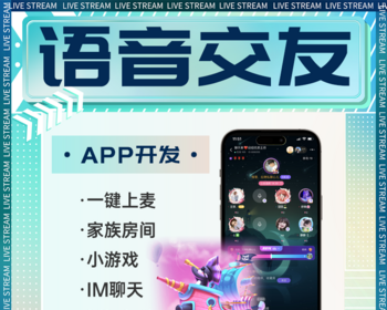 【语音APP】语音厅app源码交付+app二次开发·