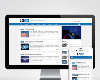 SEO优化博客网站模板 个人博客资讯网站源码