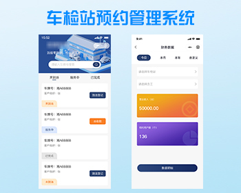 运营版Java车检站派单年审预约支付数据营收统计系统